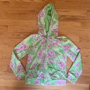 Lilly Pulitzer Girls Longsleeve Zip Hoodie size 8